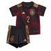 Tyskland Antonio Rudiger #2 Borta Kläder Barn VM 2022 Kortärmad (+ Korta byxor)